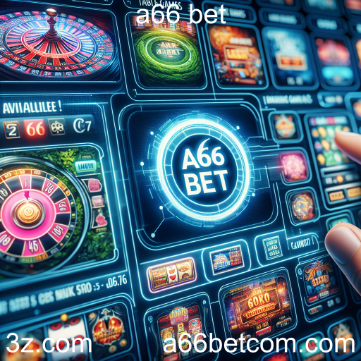 Explorando a Categoria de Jogos da a66 bet